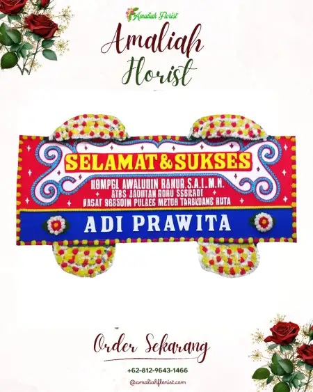 Papan Bunga Ucapan Selamat Noyontaansari